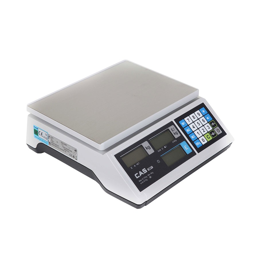 CAS ER PLUS 15Kg Flat Plate Weighing Scale