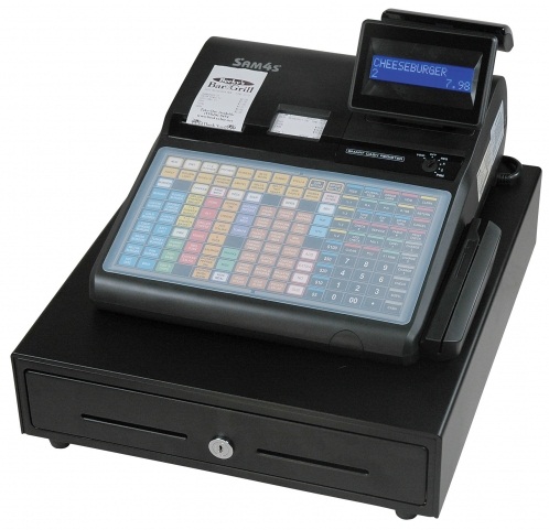 Sam4s ER 940 Cash register - Twin Station Printer - Hospitality & Retail Model 