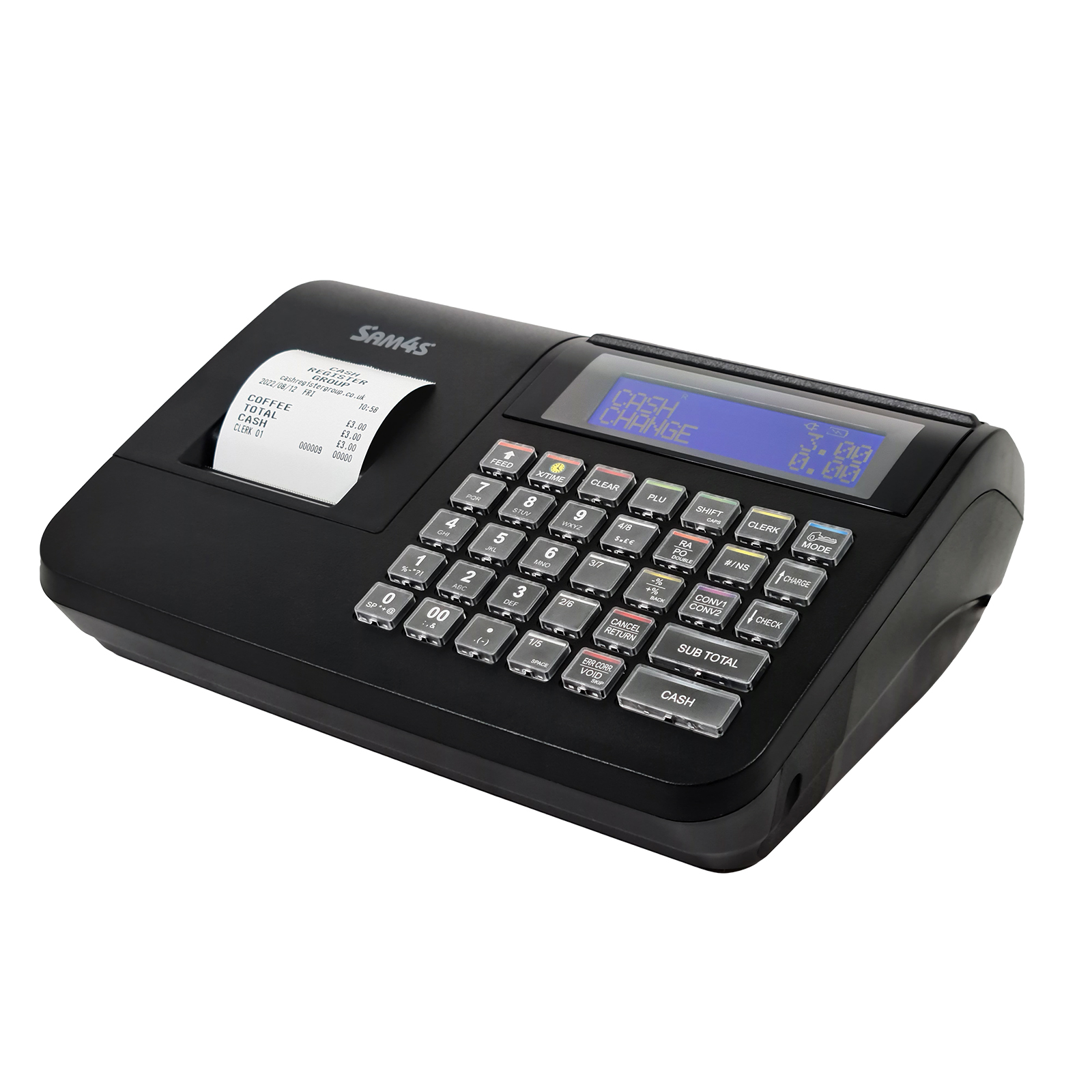 Sams NR-320B Portable Cash Register
