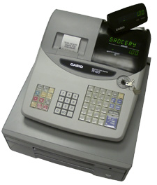 20 CASIO TE-100 TE100 THERMAL TILL ROLLS Cash Register RECEIPT PAPER By SMCO 