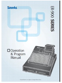 Sam4s ER 920 / ER 925 / ER 940 / ER 945 Operation & Programming manual